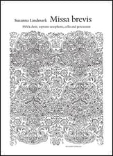Missa Brevis SSAA choral sheet music cover